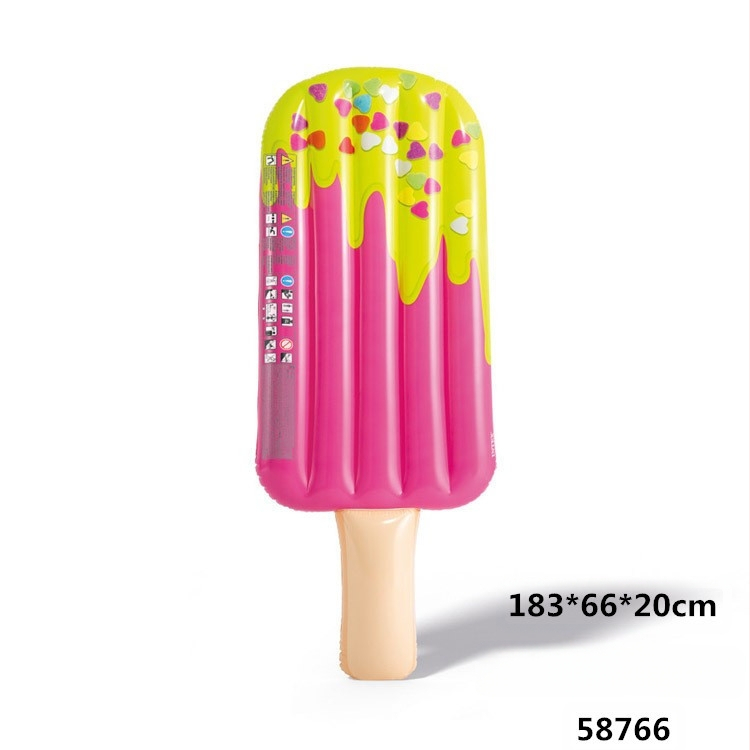 INTEX58766 ledų plūduriuojanti irklavimo pripučiama plūduriuojanti lenta suaugusiems vasaros baseinui plūduriuojanti paplūdimio pripučiama pagalvėlė