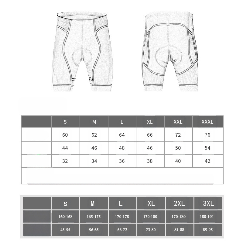 XINTOWN kerékpáros nadrág férfi kerékpáros nadrág kültéri ötpontos kerékpáros nadrág szilikon férfi határokon átnyúló