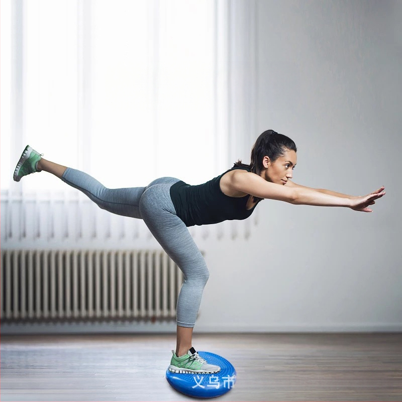 Jooga tasakaalumatt laste tunnete treeningpadi täiskasvanute pahkluu taastusravi jalamassaaži õhkpadi paksendatud plahvatuskindel