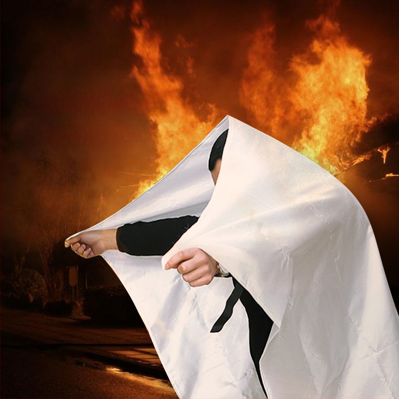 Klaaskiust tulekustutustekk Escape Emergency tekk Kodumajapidamises kasutatav tulekustutustekk Tehase erivarustus