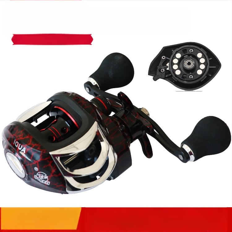 Фабрика на едро 19-осна метална тел чаша капка вода колело рибно колело път yaqiao сал риболовна макара против пържене линия риболовни принадлежности за дълги разстояния