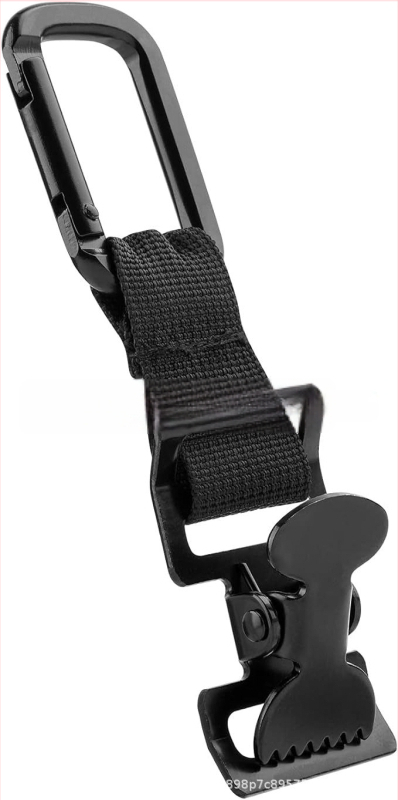 Golfo pirštinių segtukai, pirštinės su pavadėliu, daugiafunkcinės pirštinės su aligatoriaus segtuku, darbo pirštinių segtukas su karabinu