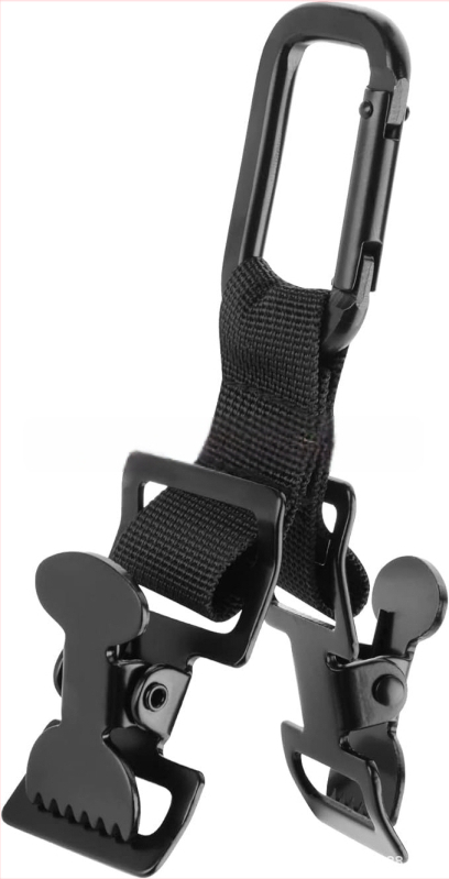 Golfo pirštinių segtukai, pirštinės su pavadėliu, daugiafunkcinės pirštinės su aligatoriaus segtuku, darbo pirštinių segtukas su karabinu