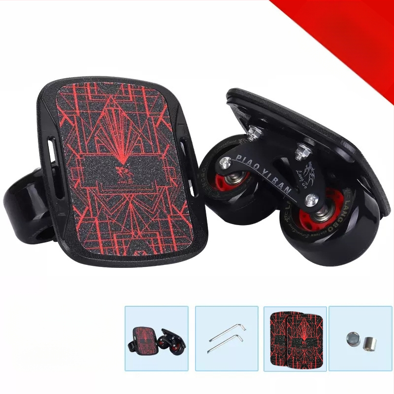 Neli põlvkonda uut triivilauda algajatele, täiskasvanutele ja lastele, neljarattaline jagatud rula, kõndimis- ja professionaalse maanteelaud