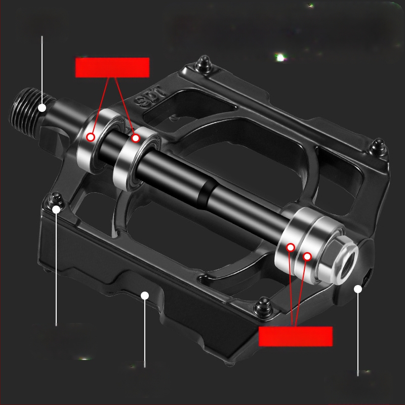 Sipeilino guoliai kalnų dviračių pedalai dviračių pedalai universalūs sulankstomi dviračių pedalai plento dviračių priedai