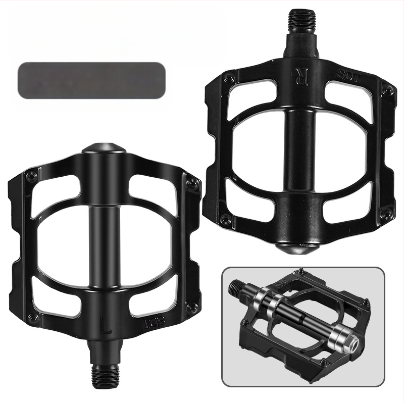 Sipeilino guoliai kalnų dviračių pedalai dviračių pedalai universalūs sulankstomi dviračių pedalai plento dviračių priedai