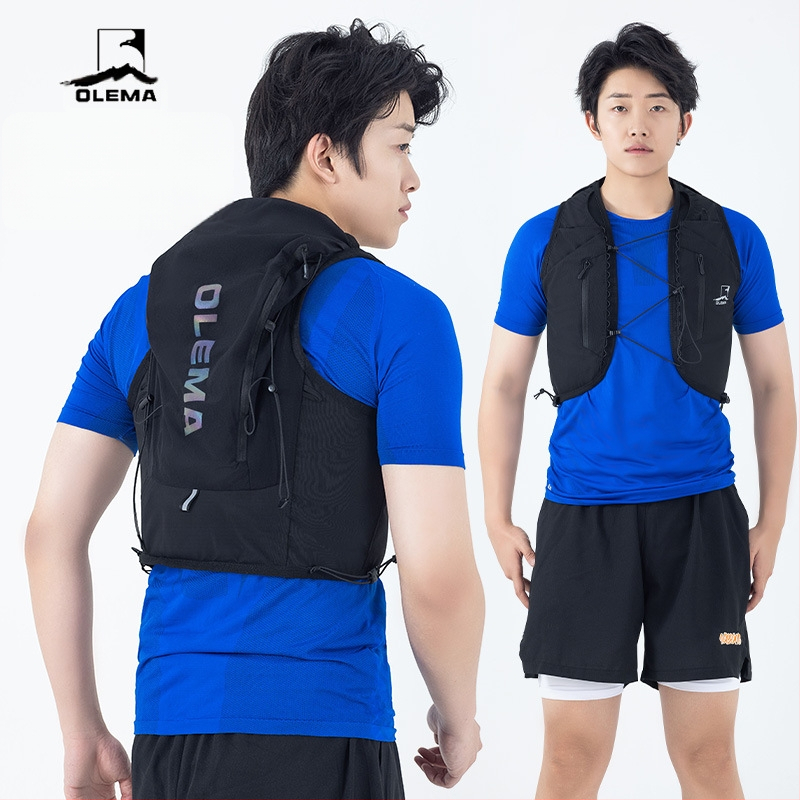 Piiriülene välistingimustes kasutatav maratonijooksu seljakott, multifunktsionaalne murdmaasuusatamise matkamine, mägironimiskott, hingav veekott, vestikott