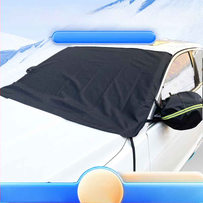 Auto lumekate, lumevastane pakasekaitse, veekindlad langenud lehed, katuse paksendatud Oxfordi riidest esikülje külmumisvastane kate talveks