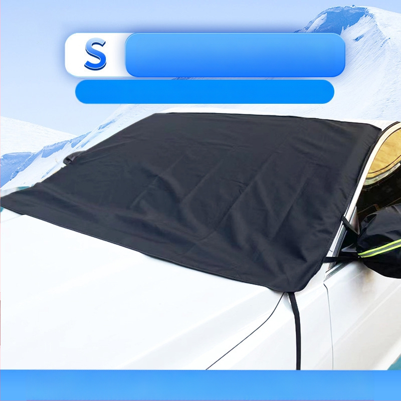 Auto lumekate, lumevastane pakasekaitse, veekindlad langenud lehed, katuse paksendatud Oxfordi riidest esikülje külmumisvastane kate talveks