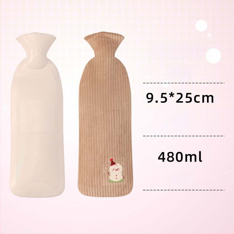 Lexier Long Θερμοσίφωνας Γεμιστό με Νερό, Μεγάλο Πυκνό Υφασμάτινο Κάλυμμα, Αντιεκρηκτικό PVC Γεμιστό με Νερό, Χαριτωμένο Θερμαντικό Χεριών Χονδρικής