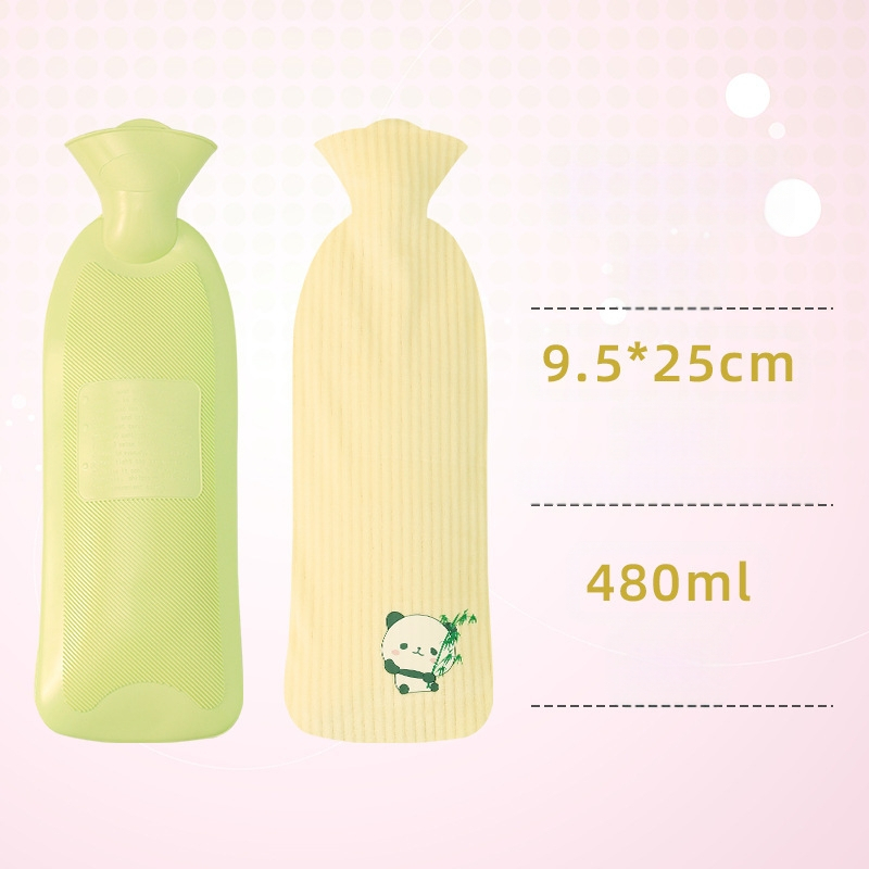 Lexier Long Θερμοσίφωνας Γεμιστό με Νερό, Μεγάλο Πυκνό Υφασμάτινο Κάλυμμα, Αντιεκρηκτικό PVC Γεμιστό με Νερό, Χαριτωμένο Θερμαντικό Χεριών Χονδρικής