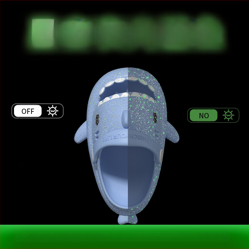 Laste haikujulised helendavad sussid suvistele poistele ja tüdrukutele libisemiskindlad pehme põhjaga multifilmikujulised armsad laste rannajalatsid beebiauguga kingad