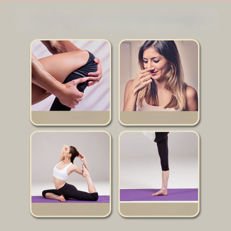 Köiehüppematt, paksendatud vaikne siseruumides kasutatav heliisolatsioonimatt, eriti suur ja laiendatud libisemiskindel joogamatt koduseks treeninguks