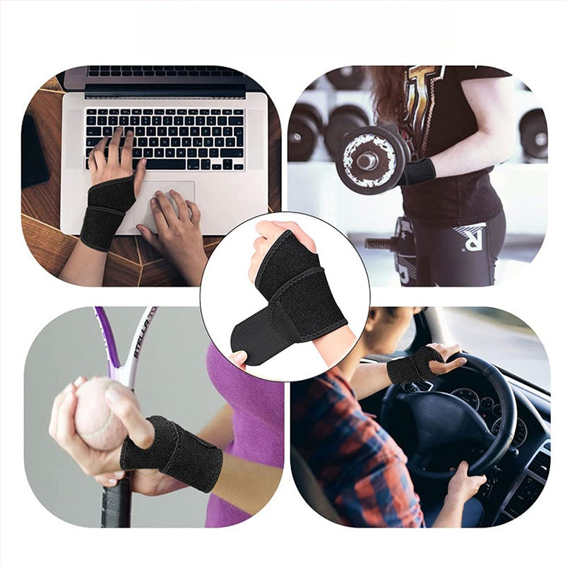 Трансгранична гривна за спорт на открито, еластична превръзка с регулируемо налягане, спортна защитна екипировка, баскетболна гривна за длан