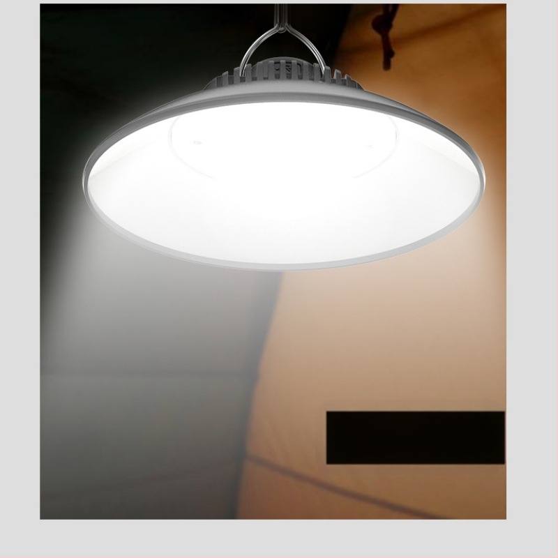 Нова LED къмпинг светлина за палатка с вградена батерия и кука, зареждаща се с TYPEC