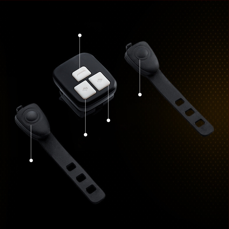 Inteligentné brzdové zadné svetlo na bicykel s bezdrôtovým diaľkovým ovládaním, ovládanie volantu, indukčné nabíjanie cez USB, výstražné svetlo COB na bicykel