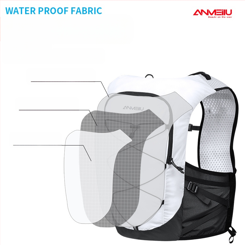 Anmei maanteejooksu seljakott õues murdmaasuusatamiseks mägironimiseks kärestikukott ratsutamiseks suure mahutavusega matkamiseks mõeldud seljakott