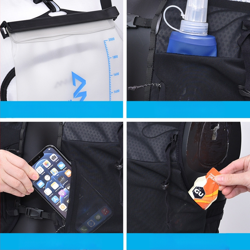 Anmei maanteejooksu seljakott õues murdmaasuusatamiseks mägironimiseks kärestikukott ratsutamiseks suure mahutavusega matkamiseks mõeldud seljakott