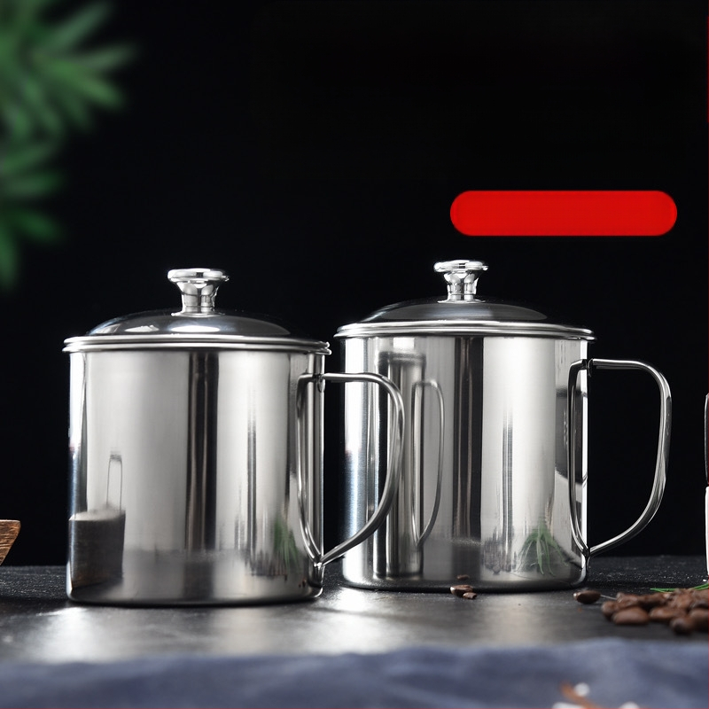 304 nerūdijančio plieno vandens puodelis mokiniams, vaikų puodelis, biuro šachmatų ir kortų kambarys, darželio valgykla su dangteliu, puodelis arbatai