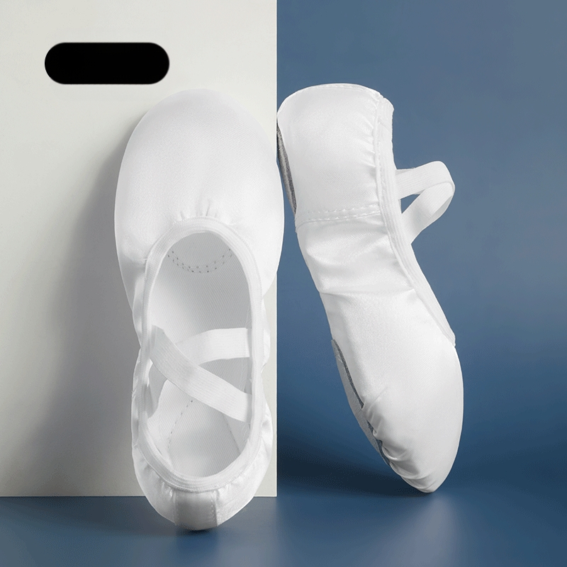 Παιδικά Παπούτσια Χορού Γυναικεία, Μαλακή Σόλα, Κινέζικα, Παιδικά Παπούτσια Χορού Μπαλέτου, Παιδικά Παπούτσια Χορού για Κορίτσια, Καθαρό Χρώμα Σατέν, Παπούτσια Χορού για Πρακτική, Σώμα