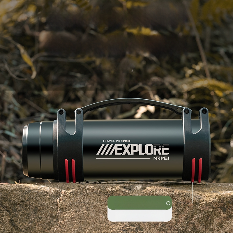 „Enme Thermos Cup“ vyriškas didelis didelės talpos termosinis virdulys, lauko, naujas, 316 automobilinis buitinis virdulys, šilto vandens butelis