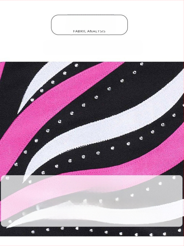 Laste võimlemistrikoo – professionaalne kullatud tantsuetendusriietus, tikitud harjutustrikoo, väga elastne ja mugav