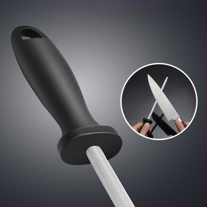 Saksa kvaliteediga ülipeeneteraline noa terituspulk lihuniku professionaalseks kasutamiseks volframterasest noa blokeerimiseks mõeldud pulk koduköögi noa terituspulk