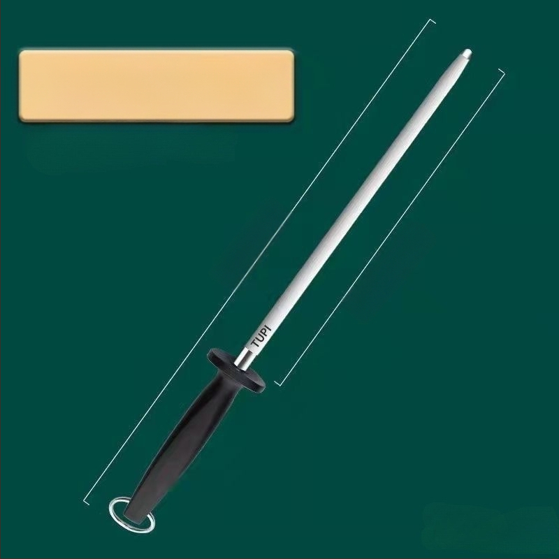 Saksa kvaliteediga ülipeeneteraline noa terituspulk lihuniku professionaalseks kasutamiseks volframterasest noa blokeerimiseks mõeldud pulk koduköögi noa terituspulk