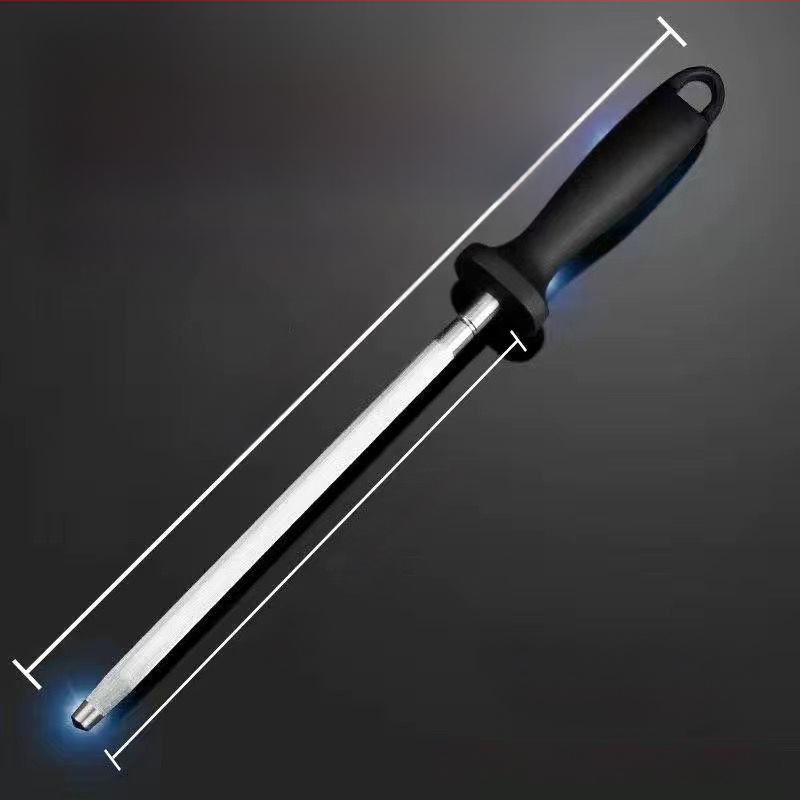 Saksa kvaliteediga ülipeeneteraline noa terituspulk lihuniku professionaalseks kasutamiseks volframterasest noa blokeerimiseks mõeldud pulk koduköögi noa terituspulk