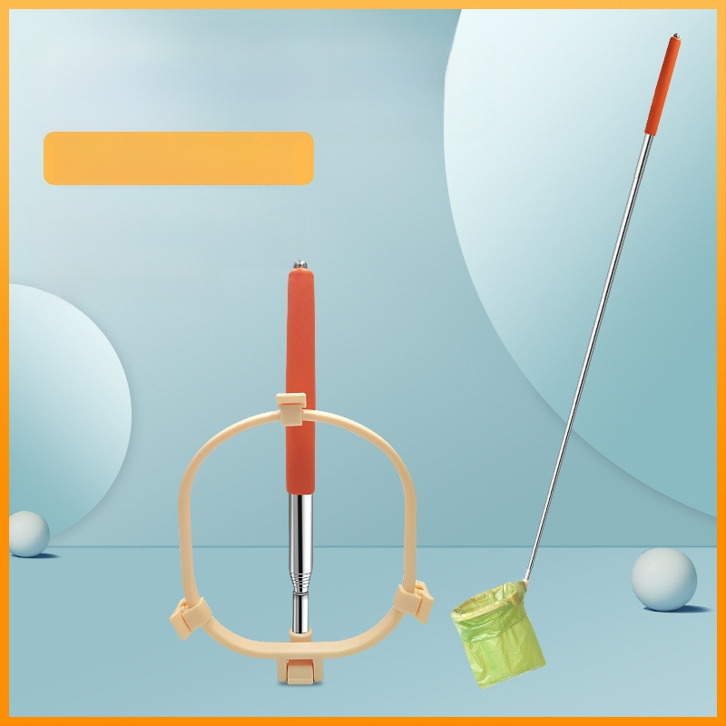 Koera tualett teleskoop-käivitatav koera väljakäitav tualett lemmiklooma koera tõmbamiseks mõeldud tualett õuekott