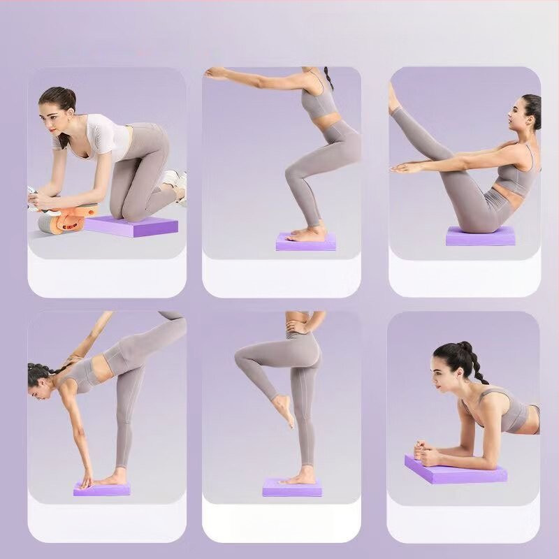 4 cm paksune joogamatt koduseks kasutamiseks, pilatese fitnessi tasakaalutreening, libisemisvastane padi, lööke neelav heliisolatsioon, pehme tasakaalumatt
