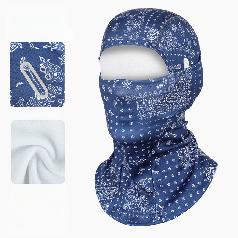 Ruidong határokon átnyúló meleg lovagló fejfedő motorkerékpár polár sapka teljes arcú szélálló hidegálló maszk kültéri arcvédő sál