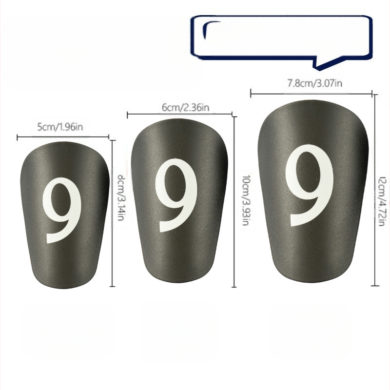 Futbolo blauzdų apsaugos, įprasto stiliaus Nr. 9, futbolo žvaigždės kodas, vaikams, suaugusiems, įdėklo tipas, įdėklas, lentos smūgių apsauga, blauzdų apsaugos