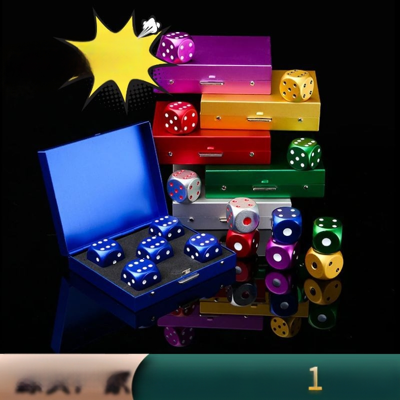 Διασυνοριακά ζάρια από κράμα αλουμινίου για αναψυχή, δημιουργική ψυχαγωγία, catering, φορητά τετράγωνα κουτιά από μεταλλικό αλουμίνιο KTV