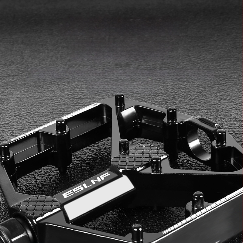 „Eslnf“ dviračių pedalai kalnų ir plento dviračiams, aliuminio lydinio pedalai, neslystantys, greito atleidimo, dvigubi guoliai, spalvingi