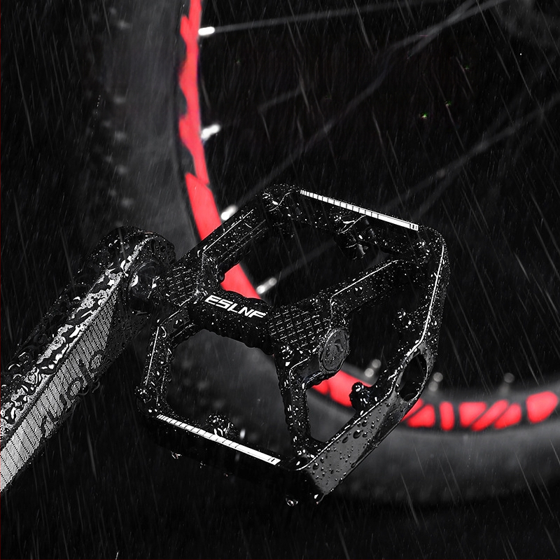 „Eslnf“ dviračių pedalai kalnų ir plento dviračiams, aliuminio lydinio pedalai, neslystantys, greito atleidimo, dvigubi guoliai, spalvingi