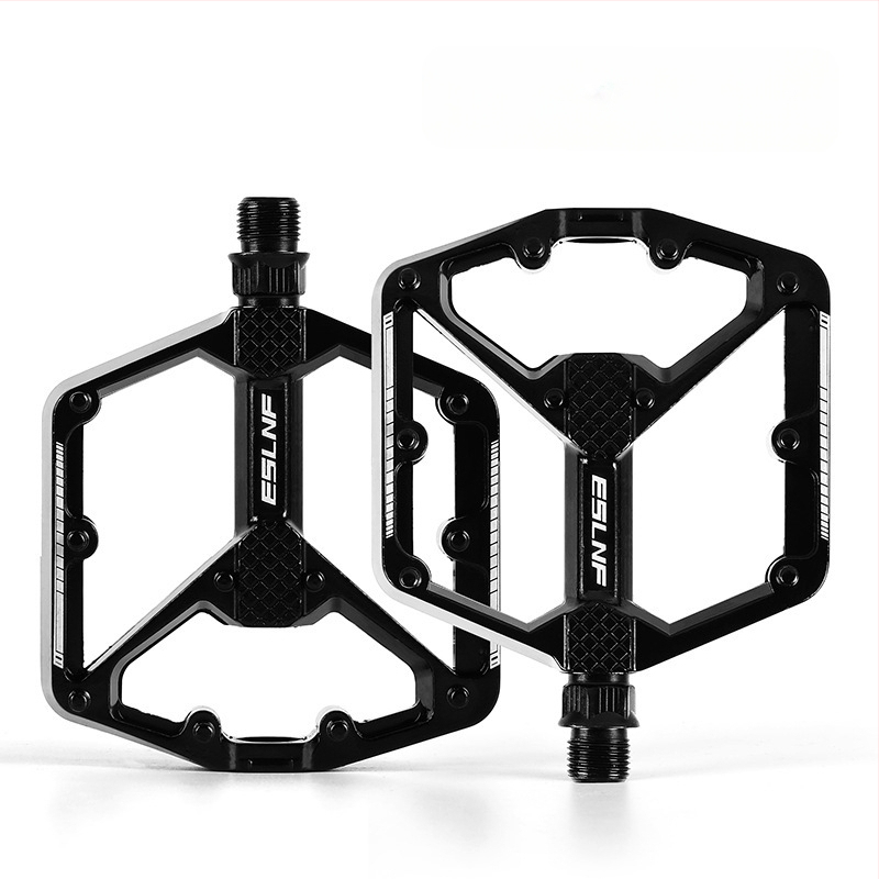 „Eslnf“ dviračių pedalai kalnų ir plento dviračiams, aliuminio lydinio pedalai, neslystantys, greito atleidimo, dvigubi guoliai, spalvingi