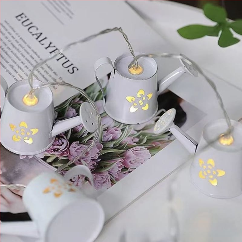 Valentino dienos Kalėdų šventė medinis mažas namelis LED šviesų girlianda viešbučio kambario miegamojo šviečianti atmosfera dekoratyvinės lemputės