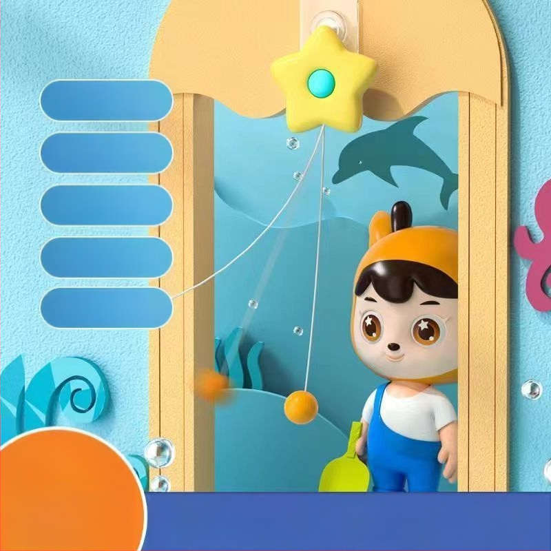 Piekarināms galda tenisa trenažieris bērniem iekštelpu vecāku un bērnu treniņiem Sensoru sistēma Artefakts Peldošs Redzes korekcija Roku-acu koordinācija