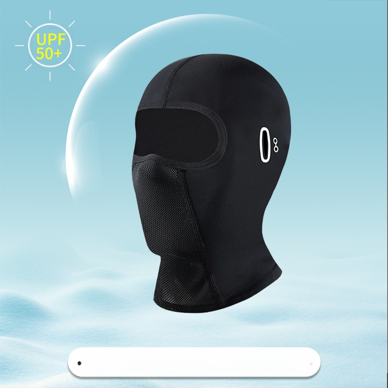 Piiriülene peakate sõidumask ei nihku päikesekaitse tuulekindel jääsiidist meeste ja naiste suvine ultraviolettkiirgusevastane mootorratta peakate