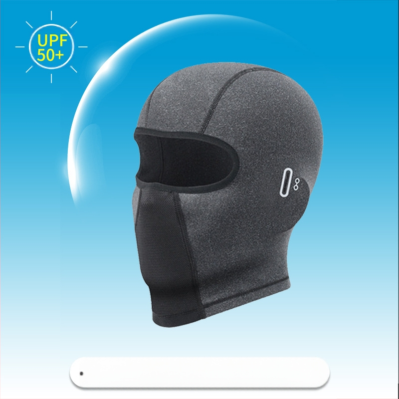 Piiriülene peakate sõidumask ei nihku päikesekaitse tuulekindel jääsiidist meeste ja naiste suvine ultraviolettkiirgusevastane mootorratta peakate