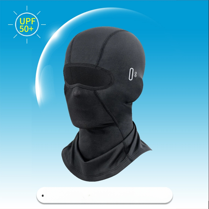Piiriülene peakate sõidumask ei nihku päikesekaitse tuulekindel jääsiidist meeste ja naiste suvine ultraviolettkiirgusevastane mootorratta peakate