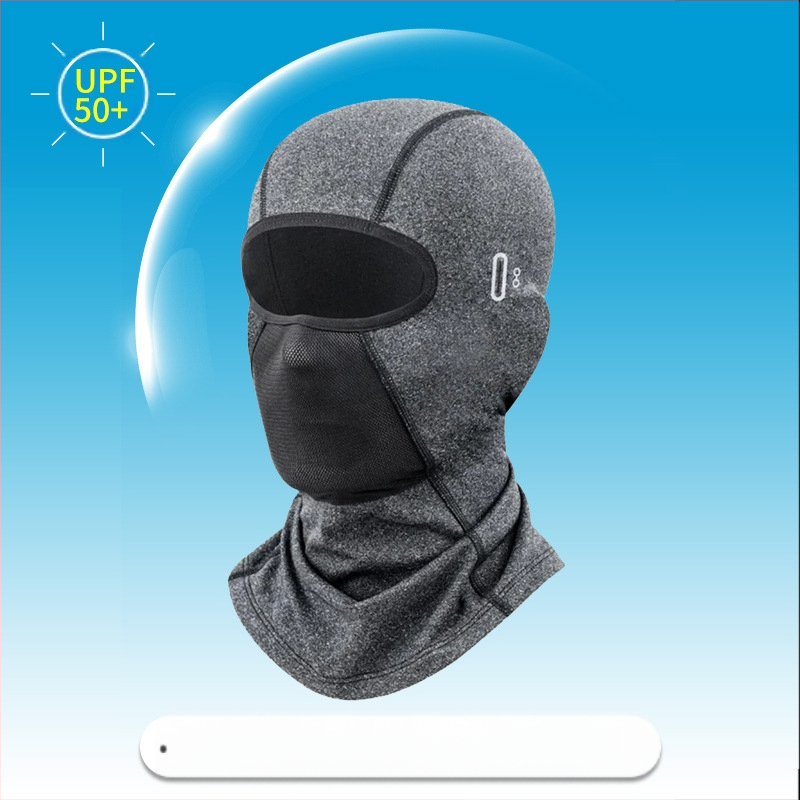 Piiriülene peakate sõidumask ei nihku päikesekaitse tuulekindel jääsiidist meeste ja naiste suvine ultraviolettkiirgusevastane mootorratta peakate
