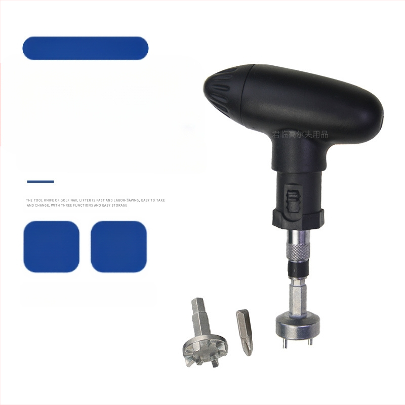 Golf multifunkcionális körömváltó körömváltó körömváltó Phillips csavar forgó kés szétszerelése köröm csavarhúzó kulcs