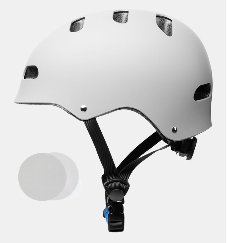 Vaikiškas šalmas riedlentei „Plum Blossom“ šalmas berniukams ir mergaitėms, reguliuojamo aukščio dviračio šalmas, sertifikuotas šalmas su galva ir uodega