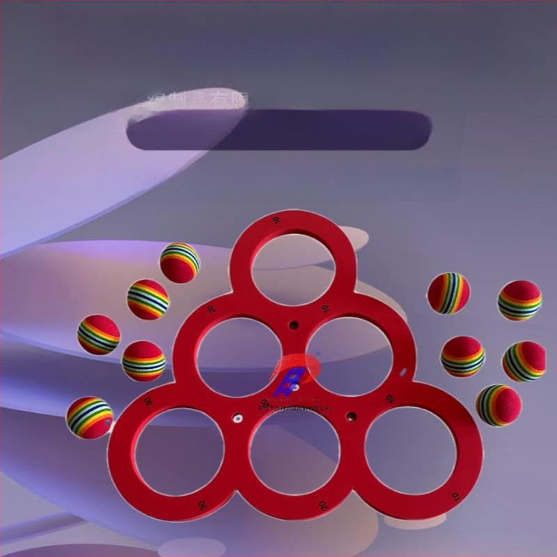 Голяма промоционална цена Водна плаваща игра Тренировъчна вълнова топка EVA басейн Триъгълник Хвърлящ кръг