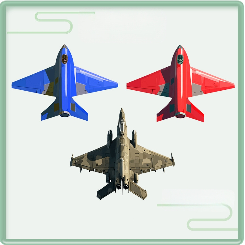 Zmeu nou pentru aeronave, copii, adulți, începători, Weifang, briză de înaltă calitate, zbor ușor cu zmeu de luptător de linie