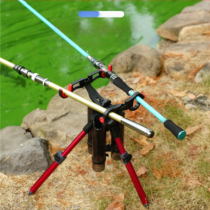 Double Fortressi õnge kolmnurkne kronstein alumiiniumsulamist kaasaskantav Luya õnge kronstein õnge kronstein meriõnge aku kronstein