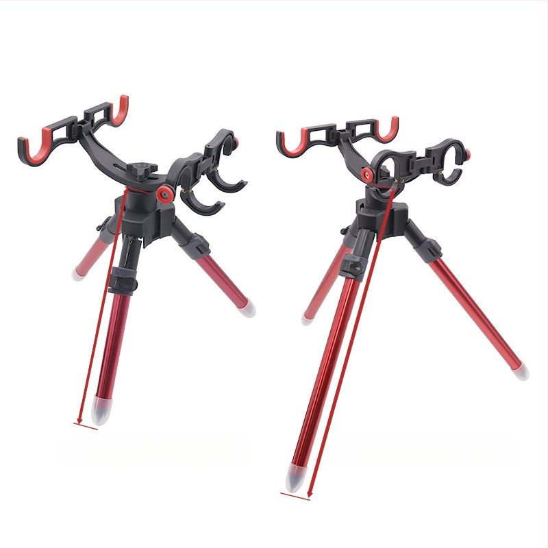 Double Fortressi õnge kolmnurkne kronstein alumiiniumsulamist kaasaskantav Luya õnge kronstein õnge kronstein meriõnge aku kronstein