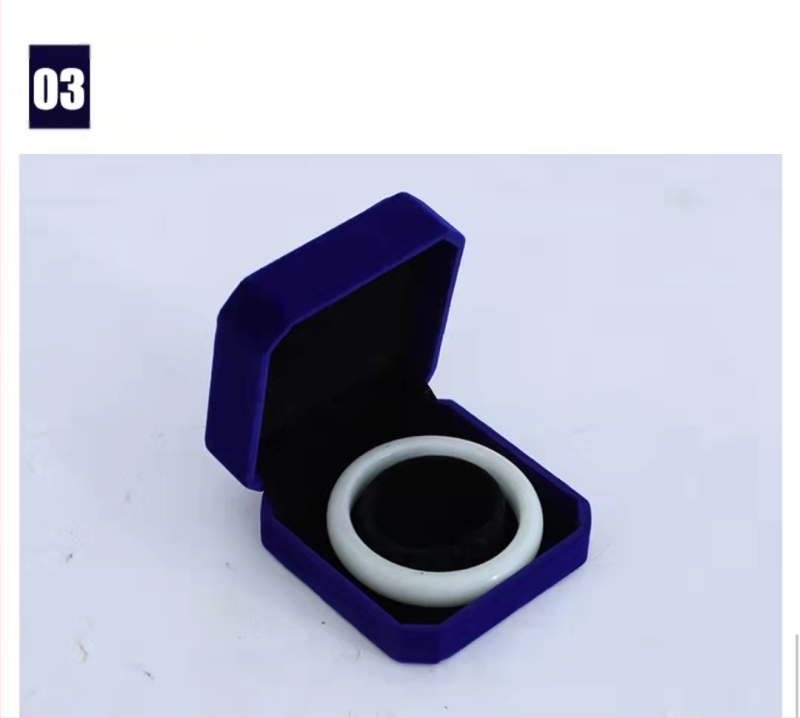 Aksominė papuošalų dėžutė, nauja apyrankės pakavimo dėžutė, aksominė demonstracinė dėžutė, apyrankės pakavimo dėžutė, aksominė aštuonkampė dėžutė, apyrankės dėžutė